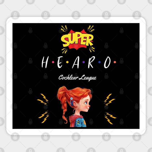 Super Hearo | Cochlear Implant | CI Magnet by RusticWildflowers